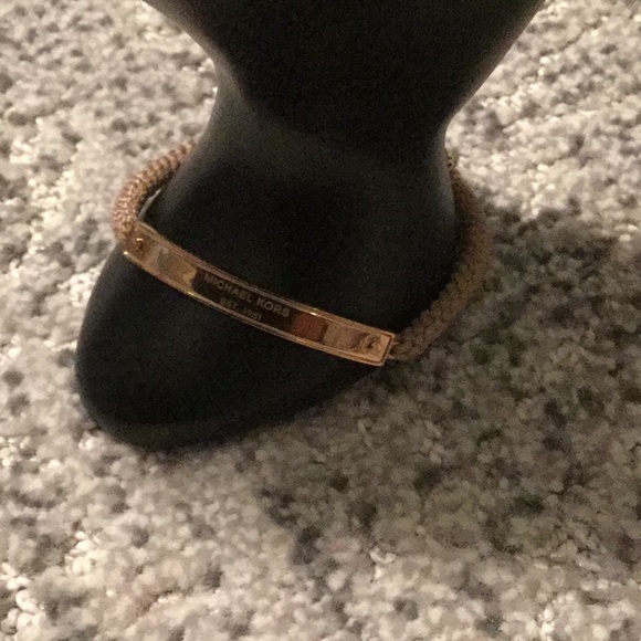 Michael Kors Jewelry - Michael Kors Rose Gold plate Macrame Bracelet Michael Kors Jewelry - Michael Kors Rose Gold plate Macrame Bracelet